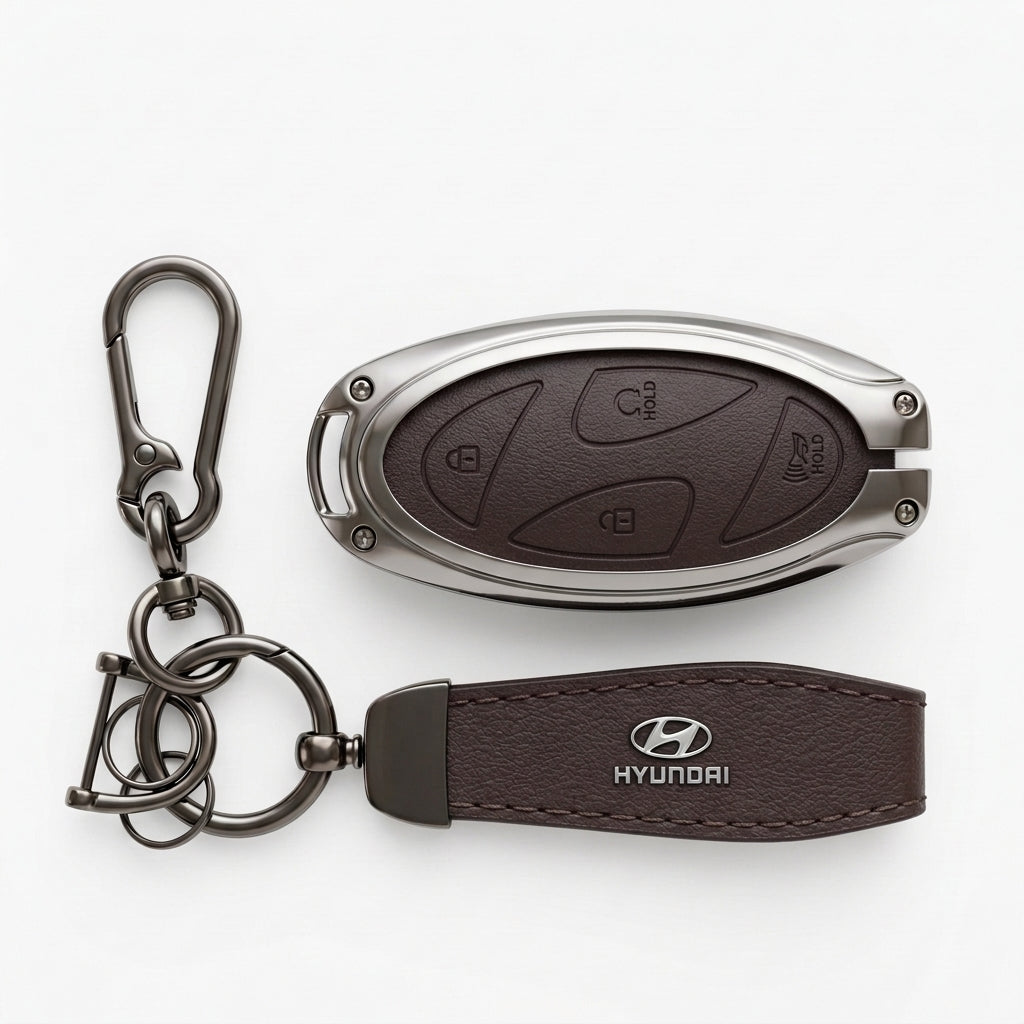 Luxury Hyundai Metal Key Cover