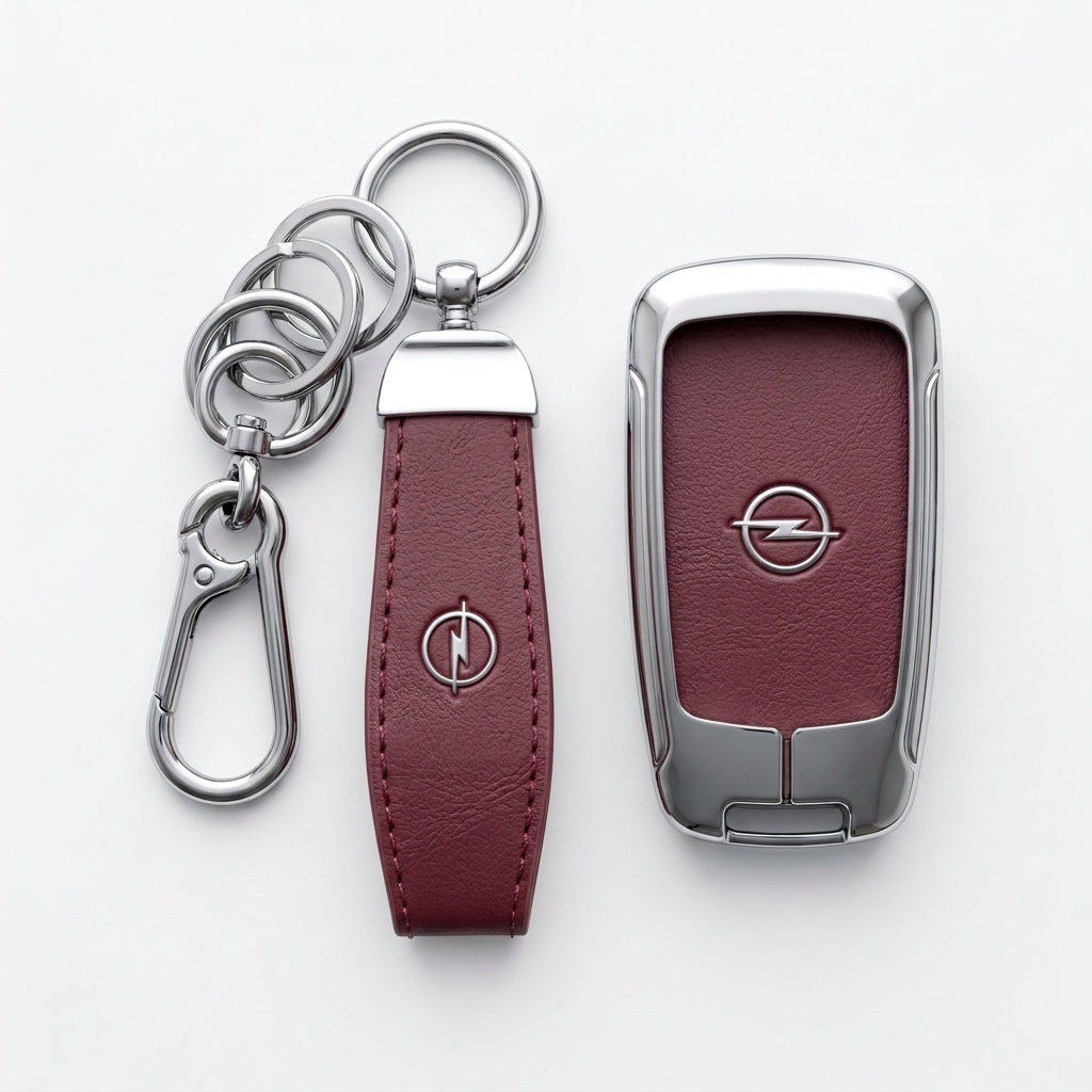 Luxury Opel Metal Key Cover - Blade Model