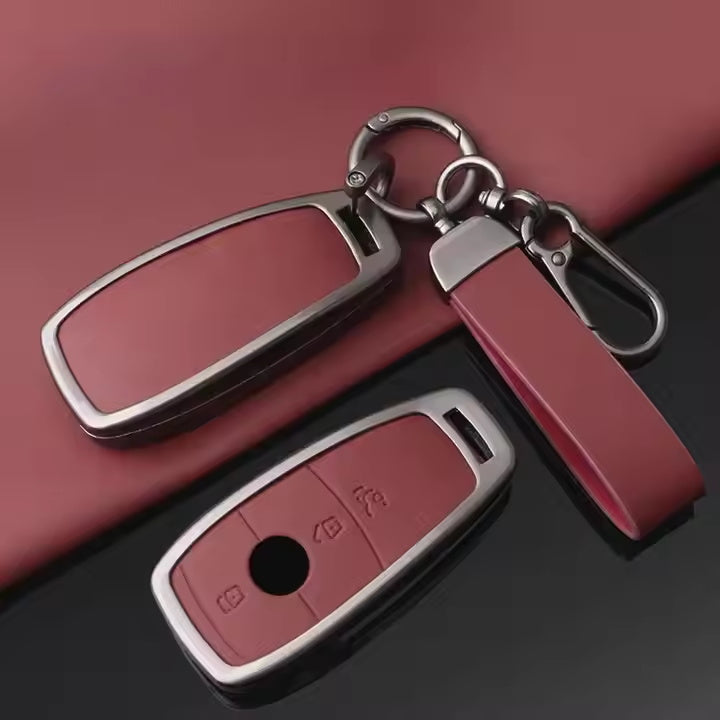 جراب مفتاح مرسيدس معدني فاخر