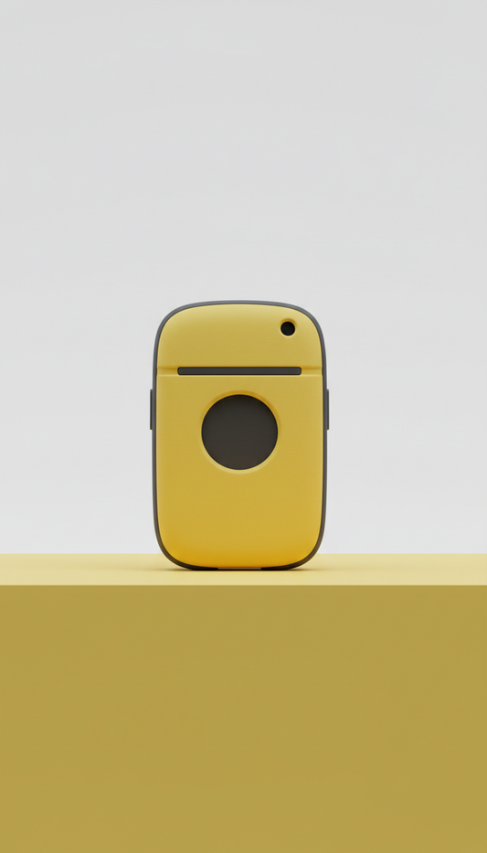 Paddock Yellow Key Fob Case