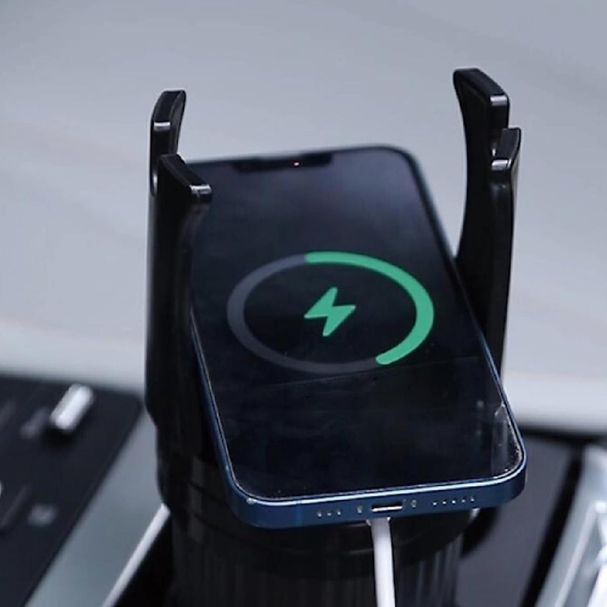 Wireless Charger with Multi-Function Cup Holder
