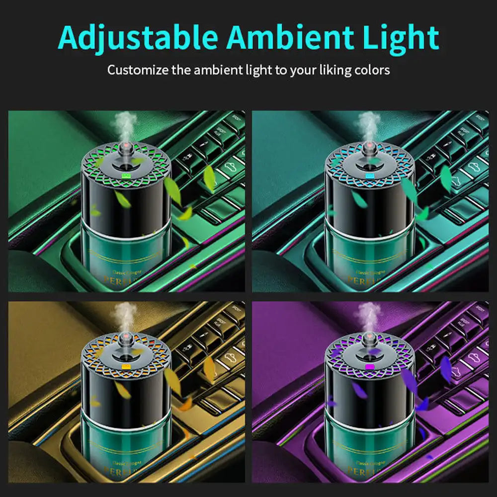 LUXURY CAR HUMIDIFIER DIFFUSER WITH STAR LIGHT EFFECT