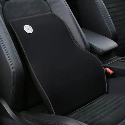 Lumbar support backrest