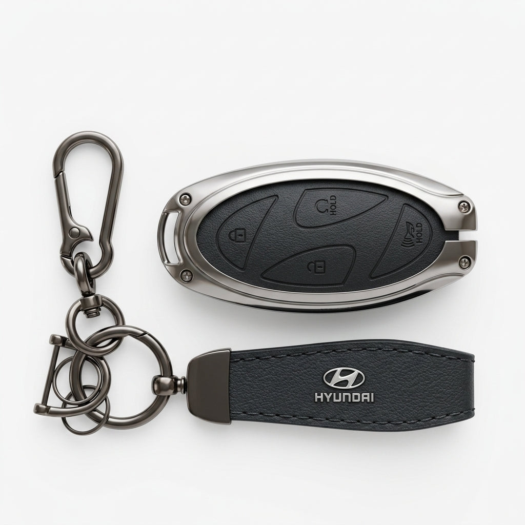 Luxury Hyundai Metal Key Cover