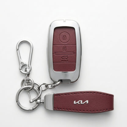 Luxury KIA Metal Cover - Buttons Model