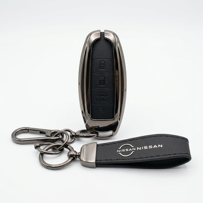 Luxury Nissan Magnite Metal Key Cover
