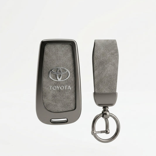 Luxury Toyota Metal Key Cover - Flip Key Model