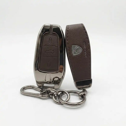Luxury Peugeot Metal Key Cover
