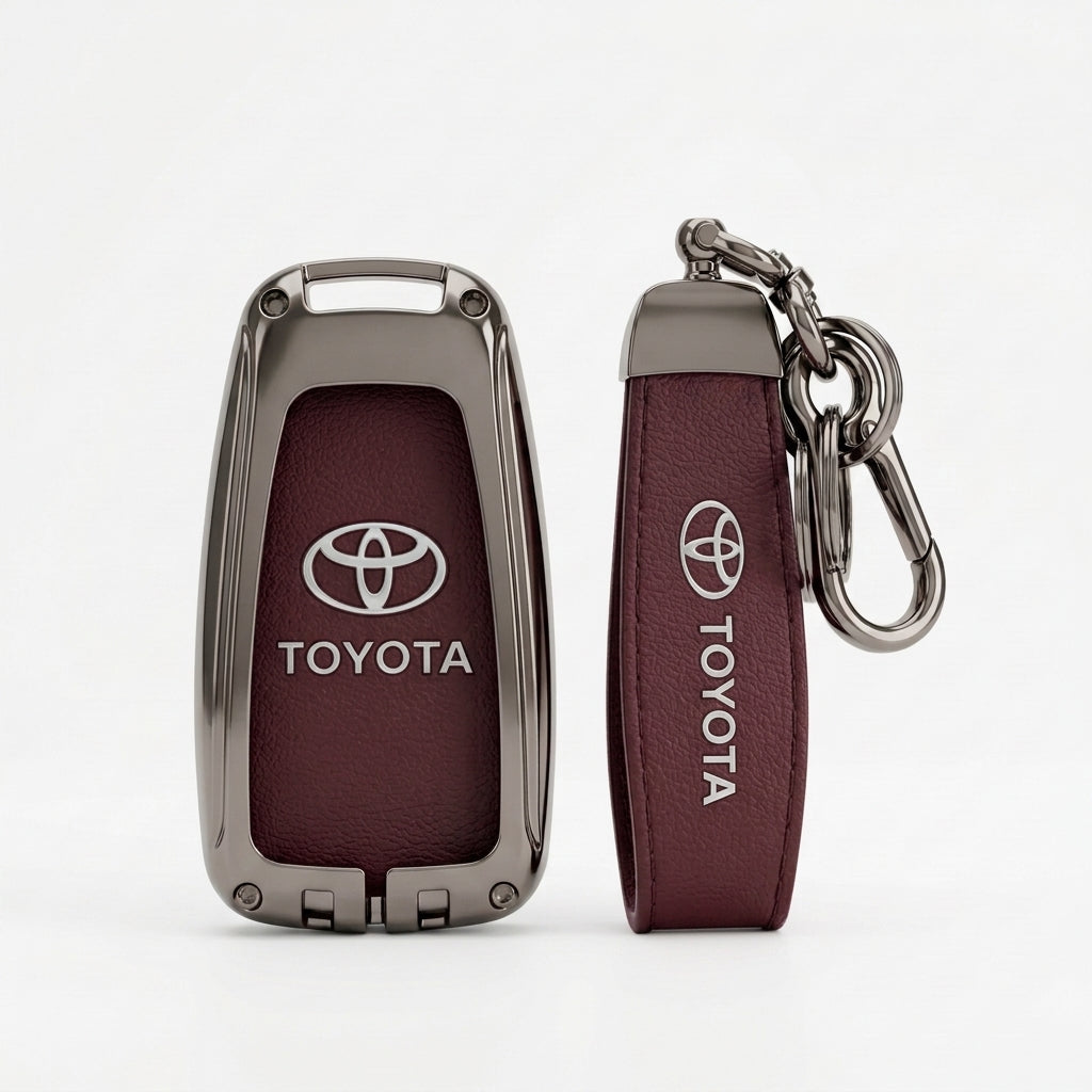 Luxury Toyota Metal Key Cover