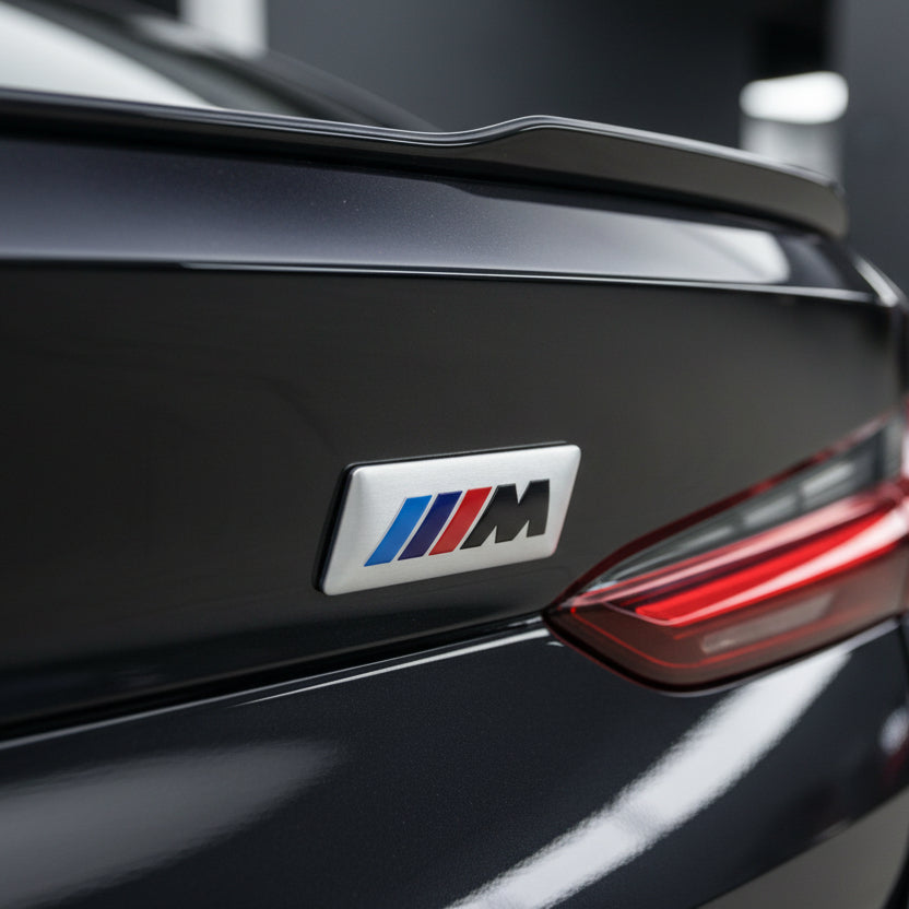 BMW M logo on a white background