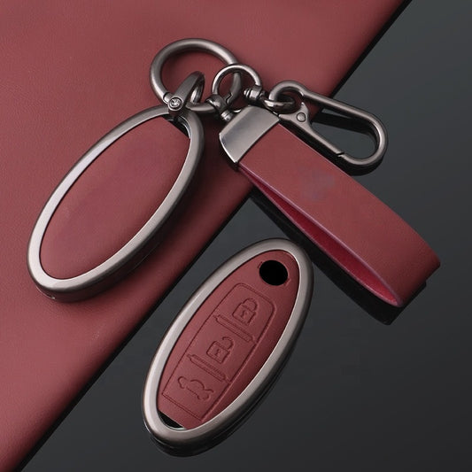 LUXURY NISSAN METAL KEY CASE