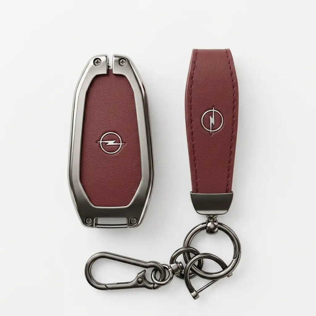 Luxury Opel Metal Key Case