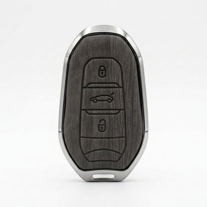 Prestige Luxury Metal Key Cover for Peugeot