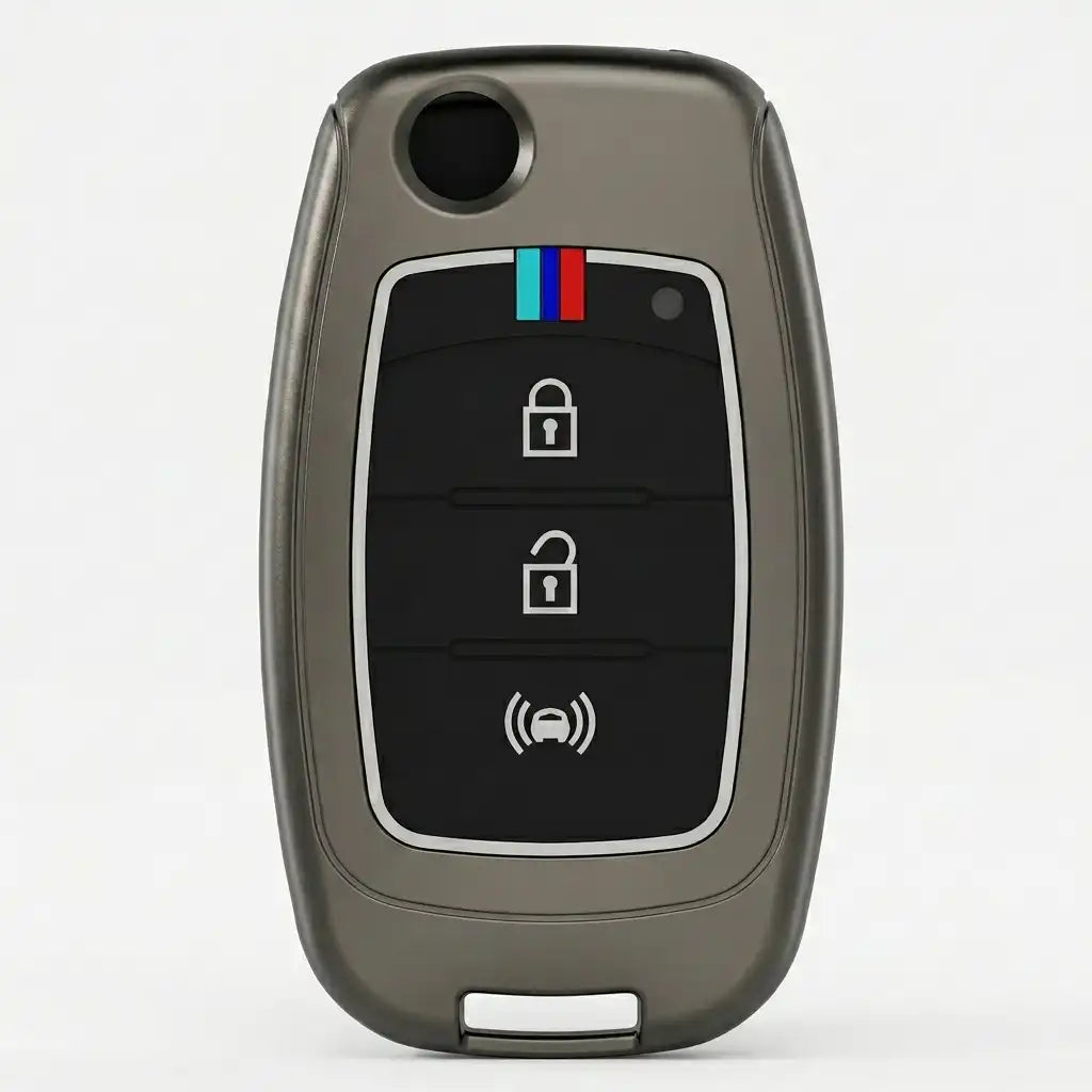 Premium SsangYong Metal Key Case