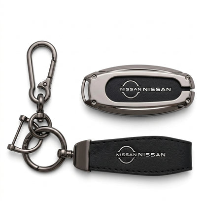 Luxury Nissan Magnite Metal Key Cover