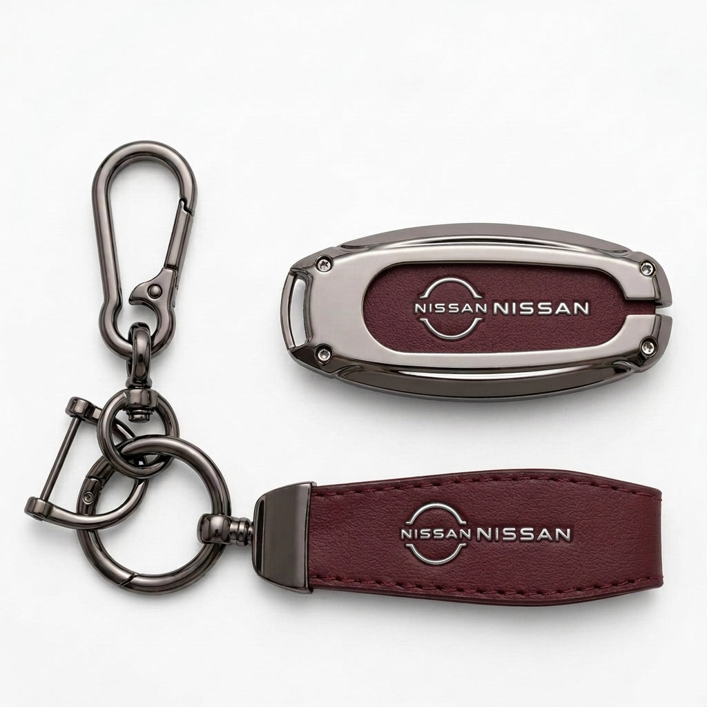 Luxury Nissan Magnite Metal Key Cover