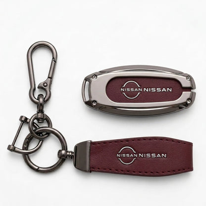 Luxury Nissan Magnite Metal Key Cover