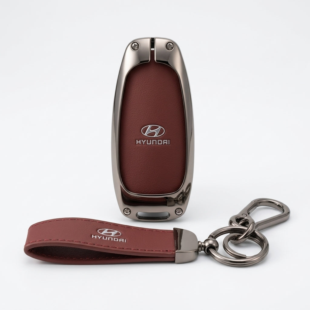 Luxury Hyundai Metal Key Cover