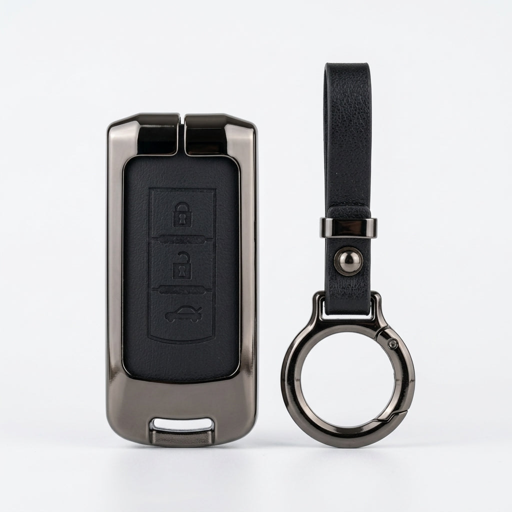 Luxury Mitsubishi Metal Key Cover