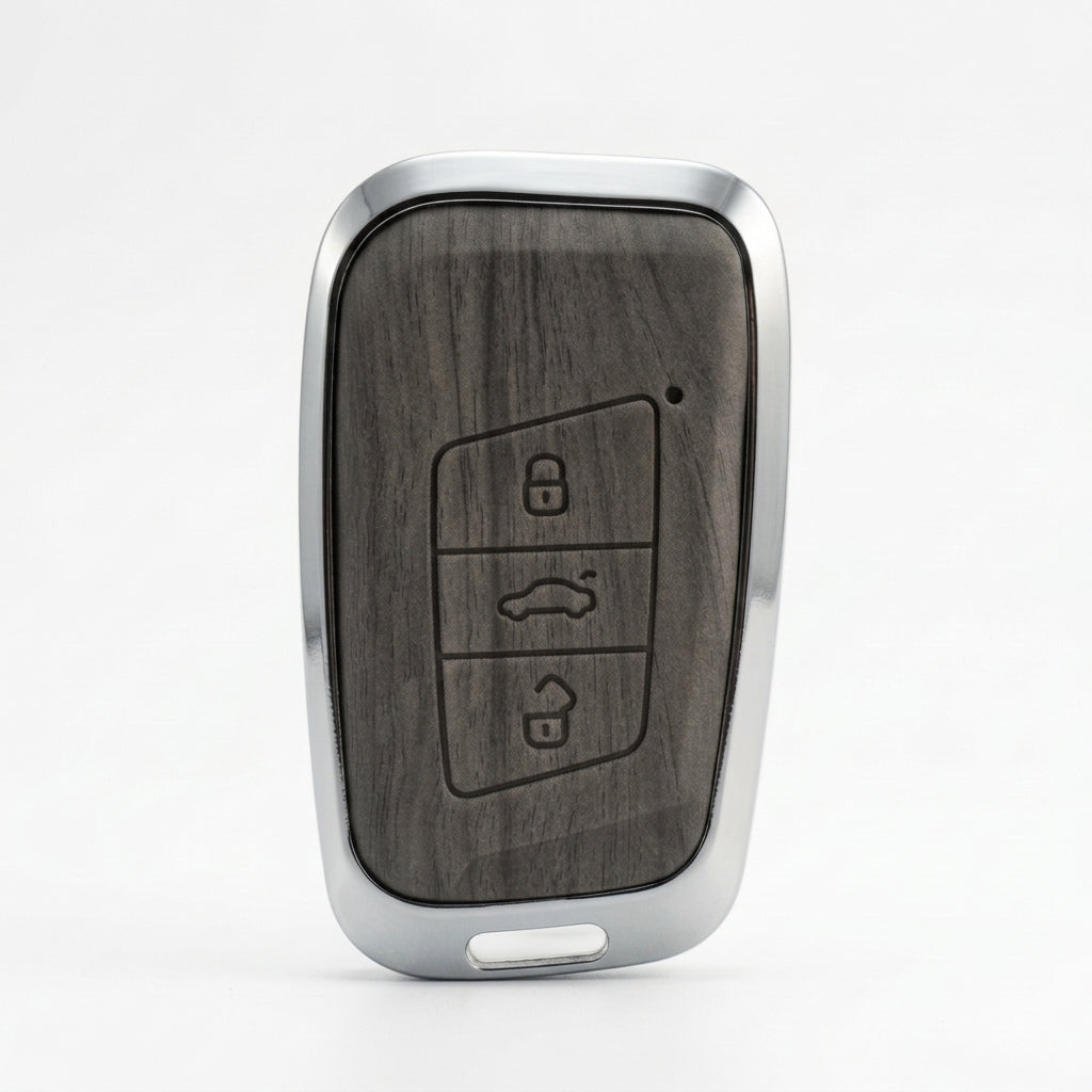 Prestige Luxury Metal Key Cover for Skoda, VW & SEAT - Buttons Model
