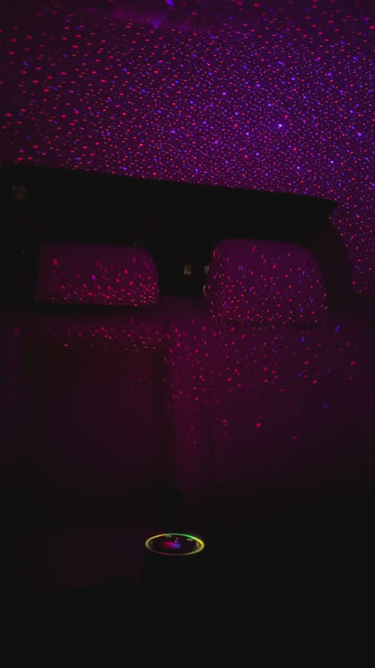 Ultimate Car Perfume Diffuser with 3 Multi-Color Ambient & Star Light Effects